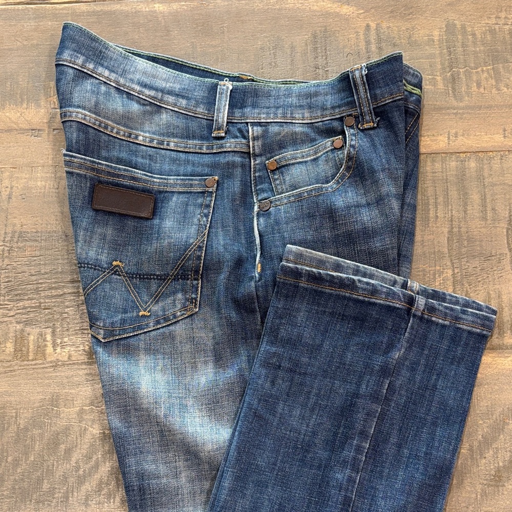 Wrangler Slim Straight Denim Jeans 30x32